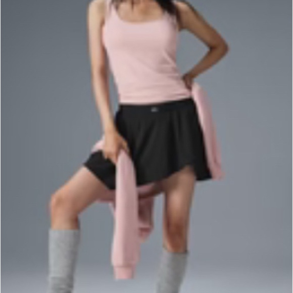 🆕 ALO Yoga Sheer Glow Tank in Ballet Pink • Sz M • MSRP: $58 - Picture 3 of 6